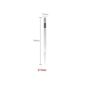 Brusela Tweezer Pinza Recta AIXUN 0.10mm