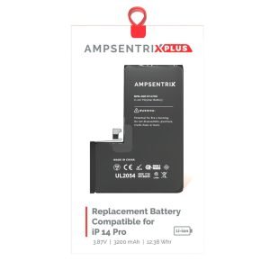 Bateria iPhone 14 Pro Pre Programada AmpSentrix Plus