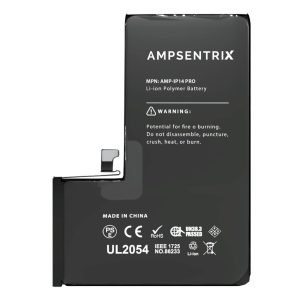 Bateria iPhone 14 Pro Pre Programada AmpSentrix Plus