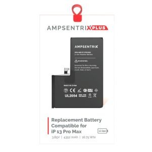 Bateria iPhone 13 Pro Max Pre Programada AmpSentrix Plus