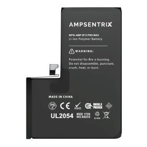 Bateria iPhone 13 Pro Max Pre Programada AmpSentrix Plus