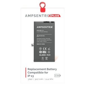 Bateria iPhone 13 Pre Programada AmpSentrix Plus
