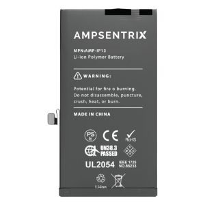 Bateria iPhone 13 Pre Programada AmpSentrix Plus