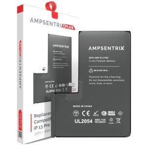 Bateria iPhone 13 Pro Pre Programada AmpSentrix Plus