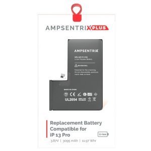 Bateria iPhone 13 Pro Pre Programada AmpSentrix Plus