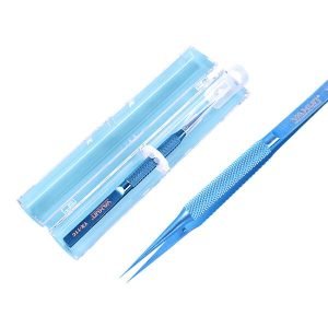 Brusela Ultra Fina Titanio AZUL Recta Yx 11C