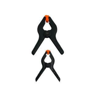 Prensa Plastica Pegar Prensar Modulos Glass Negra Naranja Chica