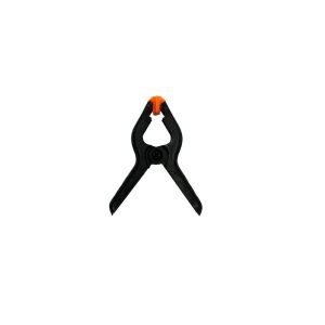 Prensa Plastica Pegar Prensar Modulos Glass Negra Naranja Chica