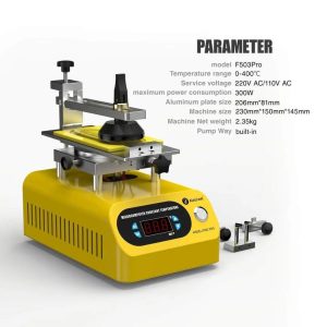 Plancha de Calor Separadora LCD KAILIWEI F503 Pro 360°