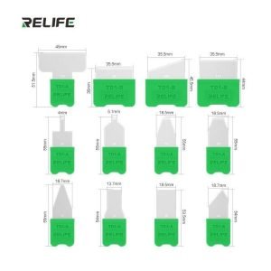 Set X12 Espatulas Metalicas Apertura RELIFE TD1 Pro