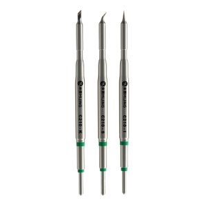 Set 3 Puntas C210 MIJING Curva Recta Cuchilla