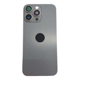Tapa Trasera iPhone 16 Pro Max - con Lentes de Camaras - NATURAL