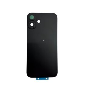 Tapa Trasera iPhone 16 Plus - con Lentes de Camaras - NEGRO