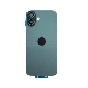 Tapa Trasera iPhone 16 Plus - con Lentes de Camaras - VERDE