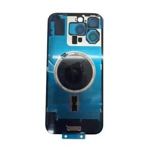 Tapa Trasera iPhone 16 Pro Max - con Lentes de Camaras - NATURAL