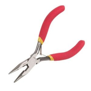 Pinza Punta Larga Redonda 5'' Tni-u