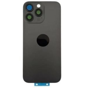 Tapa Trasera iPhone 16 Pro - con Lentes de Camaras - NEGRO