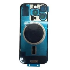 Tapa Trasera iPhone 16 Pro - con Lentes de Camaras - NEGRO