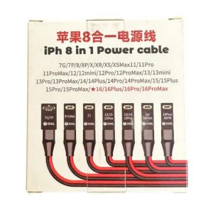 Cable Pulpo Alimetacion iPhone 7 hasta 16 Pro Max 2UUL PW01