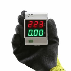Voltimetro - Amperimetro para Riel Din