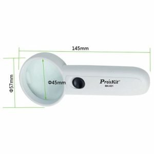 Lupa ProSKIT 3.5 x C-LEDs Ma-021