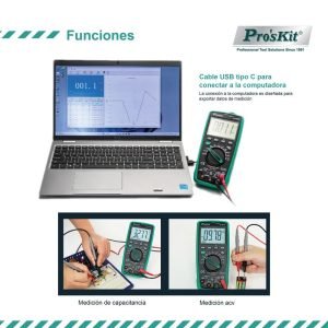Tester Digital - Ncv - USB ProSKIT Mt-1820n