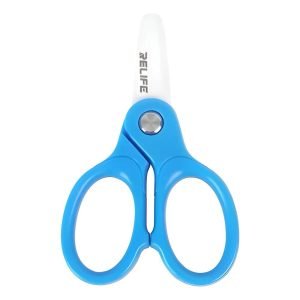 Tijera Ceramica para Baterias Core de iPhone con mango CELESTE RL102A