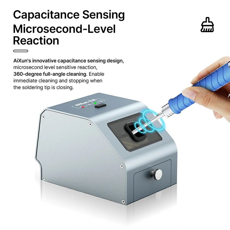 Limpiador Automatico De Puntas Soldador Lapiz Aixun CM30 Limpiador Automatico de Puntas Soldador Lapiz AIXUN CM30