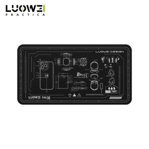 Manta Termica Antiestatica Negra 37x20 LUOWEI M4