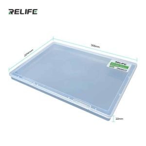 Caja Plastica Almacenamiento Apilable Placa RELIFE Notebook To3