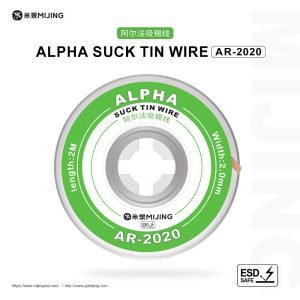MIJING Ar-2020 Alphatin Malla Desoldante Profesional