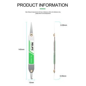 Espatula Pua Metal de Borde Curvo RELIFE RL-060a
