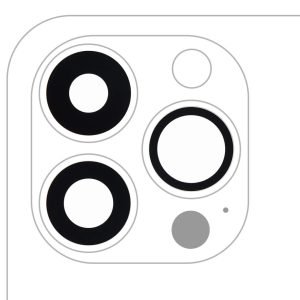 Vidrio Lente Camara iPhone 13 Pro-Pro Max Zafiro Original