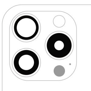 Vidrio Lente Camara iPhone 15 Pro Zafiro Original
