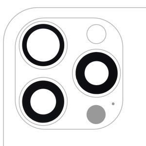 Vidrio Lente Camara iPhone 15 Pro Max Zafiro Original