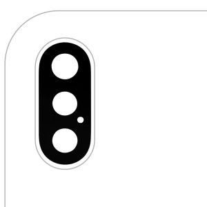 Vidrio Lente Camara iPhone Xs-xs Max Zafiro Original