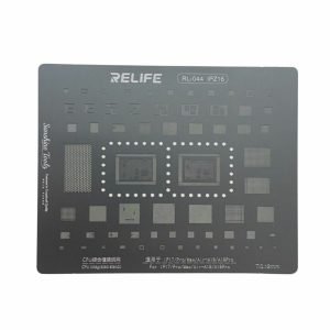 iPhone 17 A19 RELIFE Stencil Agujero Cuadrado