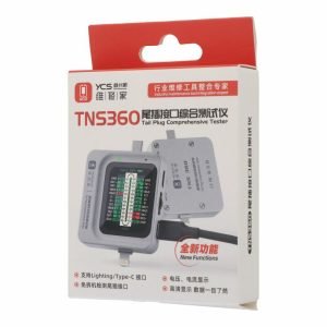 Tester Diagnóstico Lightning Ibridge Medidor USB Dock Test YCS TNS360