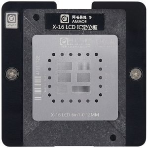Base Magnetica Reballing Stencil LCD IC Pantalla iPhone X -16 AMAOE