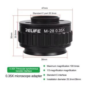Adaptador para Camara 1-3 0.35X para Trino RELIFE