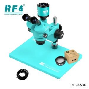 Microscopio Trinocular RF4 RF-6558x + Barlow 0.7X + Cam 2K