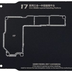 QIANLI Reballing Interposer Holder Soporte 17 - 17 Pro - 17 Pro Max