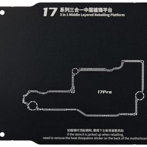 QIANLI Reballing Interposer Holder Soporte 17 - 17 Pro - 17 Pro Max