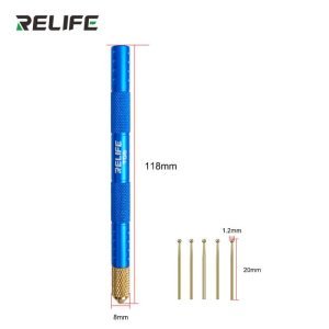 RELIFE TO6 Mango Aguja Soldadura FPC GOLD Platted