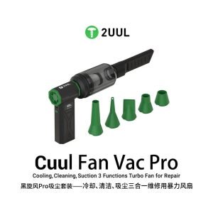 Soplador Aire Comprimido Aspiradora 2UUL Cuul Fan Vac Pro Turbo