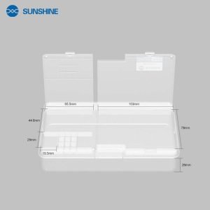 Caja Plastica Almacenamiento Apilable Placa SS001a Pro