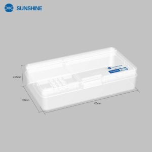 Caja Plastica Almacenamiento Apilable Placa SS001a Pro