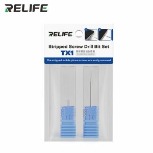 Set X2 Fresa Broca para Remover Tornillos Falseados Barridos TX1