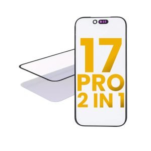2 en 1 (Cristal frontal + OCA preinstalado) iPhone 17 Pro (OCA Master) PACK X2