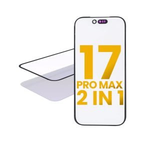 2 en 1 (Cristal frontal + OCA preinstalado) iPhone 17 Pro Max (OCA Master) PACK X2